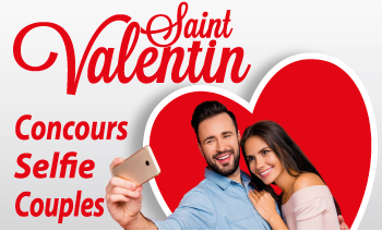 Concours selfie St Valentin